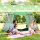 image 6 of Outsunny 6 Person Camping Tent 2-Tier Pop-up Tent with Portable Carry Bag
