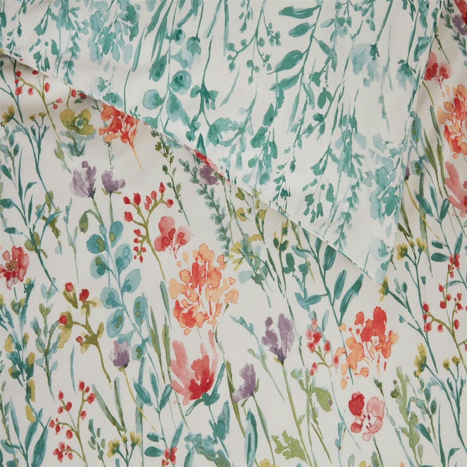 image 1 of Amaryllis Duvet Cover Set - Multi Multi | Single