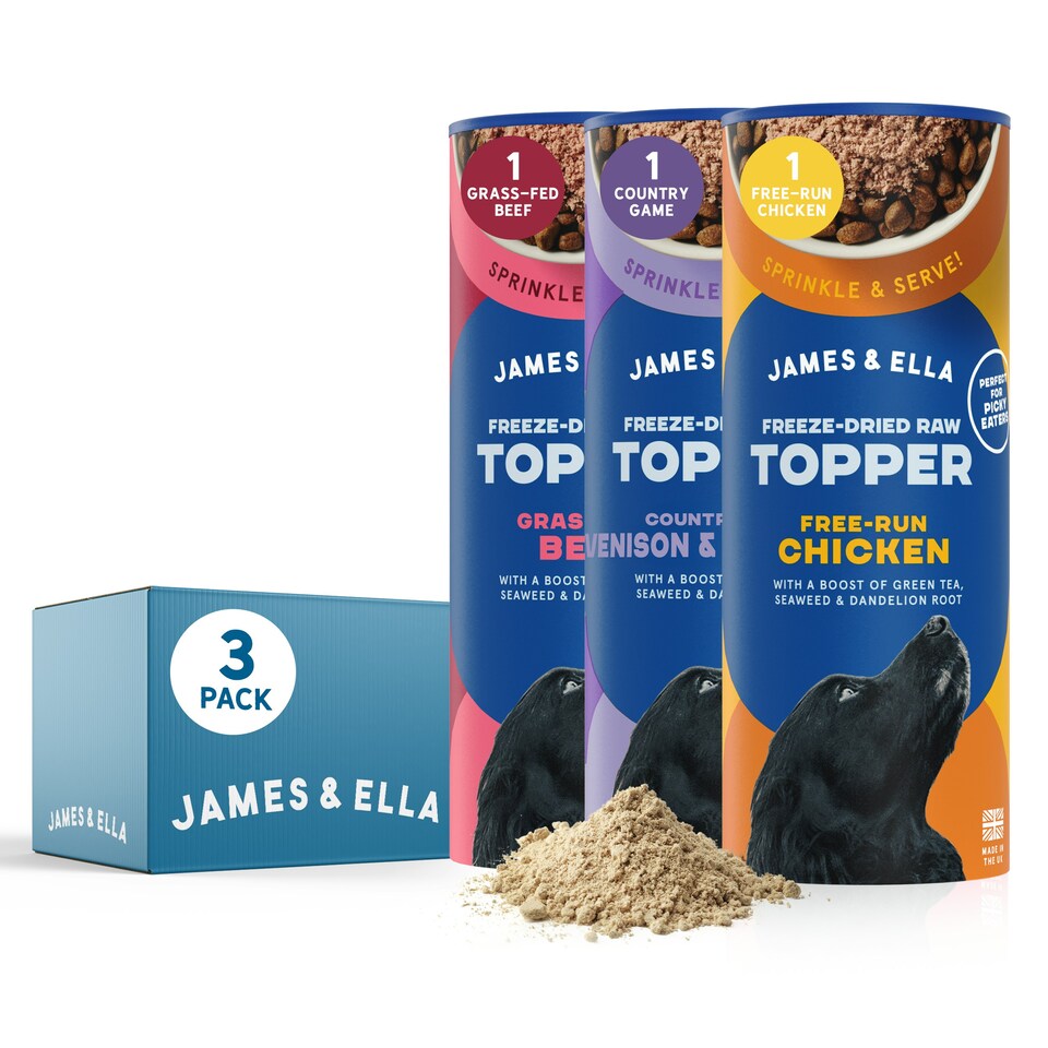 Freeze-Dried Raw Dog Food Topper - Variety Pack (3 x 50g)