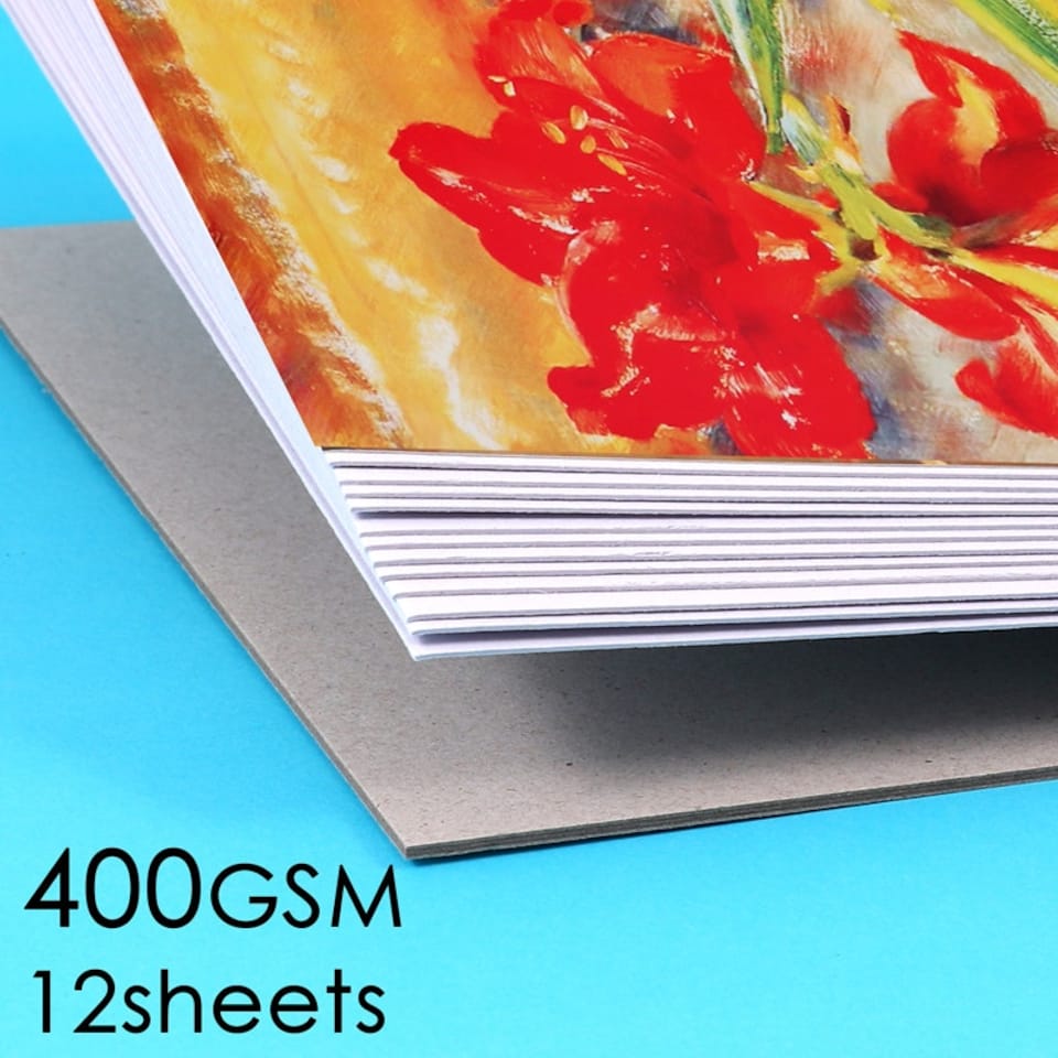 image 1 of A3 Side Spiral Open Acrylic Painting Pad