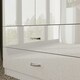 image 8 of FWStyle Chilton Combination Wardrobe 2 Door 2 Drawer - White Gloss Front White