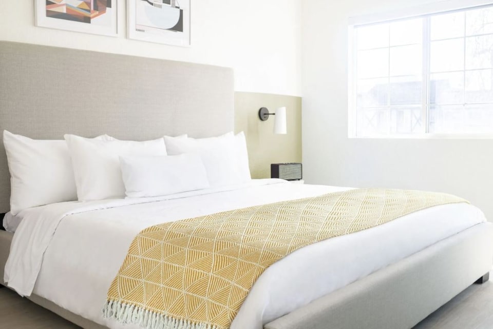 image 1 of Geo Diamond Collection Recycled Cotton Throw in Ochre (90" x 100") | Yellow | Yellow
