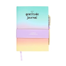 Something Different Gratitude Amethyst Diary And Pen - Multicoloured - One Size