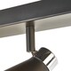 image 5 of Burton - Matt Black & Chrome Detail 4 Way Adjustable Ceiling Spotlight