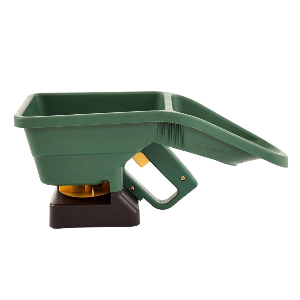 image 1 of Handheld Garden Lawn Grass Feed Seed Fertiliser Spreader Shaker
