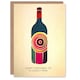 image 1 of Lovely Mimi Red White Wine Lover Bottle Non Binary Birthday Card