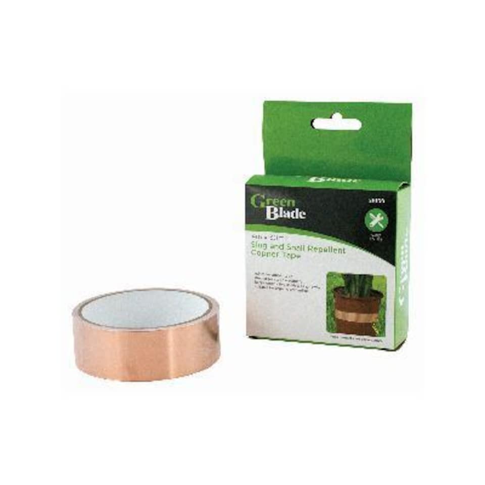Green Blade Copper Slug Repellent Tape - 4m x 30mm