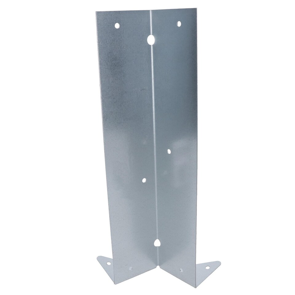 image 1 of Arris Rail Bracket Fence Post Support Galvanised 300mm Panel Repair 25PK