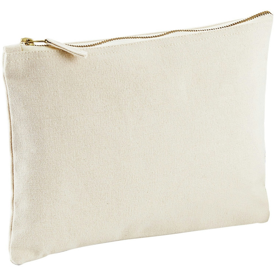 image 1 of Westford Mill Canvas Accessory Case - Natural - L (UTRW4674) Cream