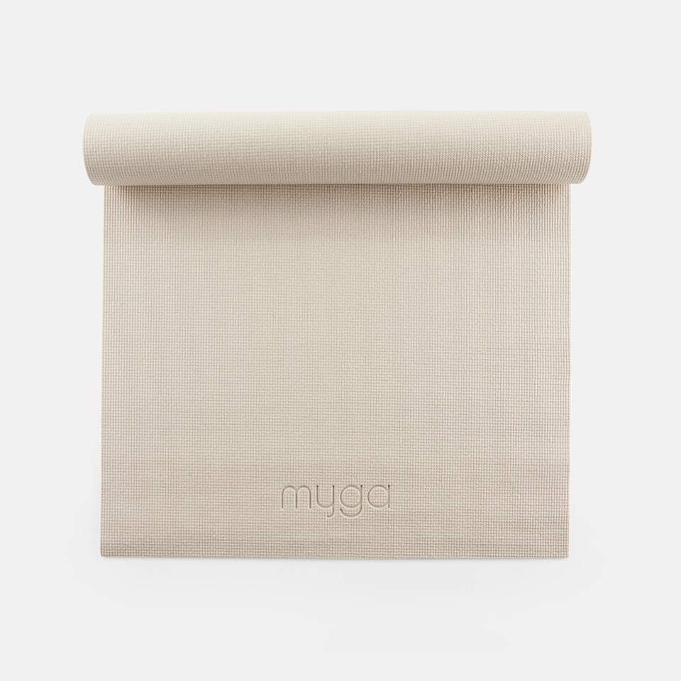 image 1 of Myga Entry Level Yoga Mat - Sand | Brown | Sand
