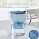 image 2 of BRITA Marella XL Water Filter Jug Blue (3.5L) incl. 1x MAXTRA PRO Pure Performance Cartridge