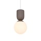 image 4 of Nordlux Sadie Indoor Pendant Light Brown Ceramic E14 Ribbed - Mains Powered, IP20