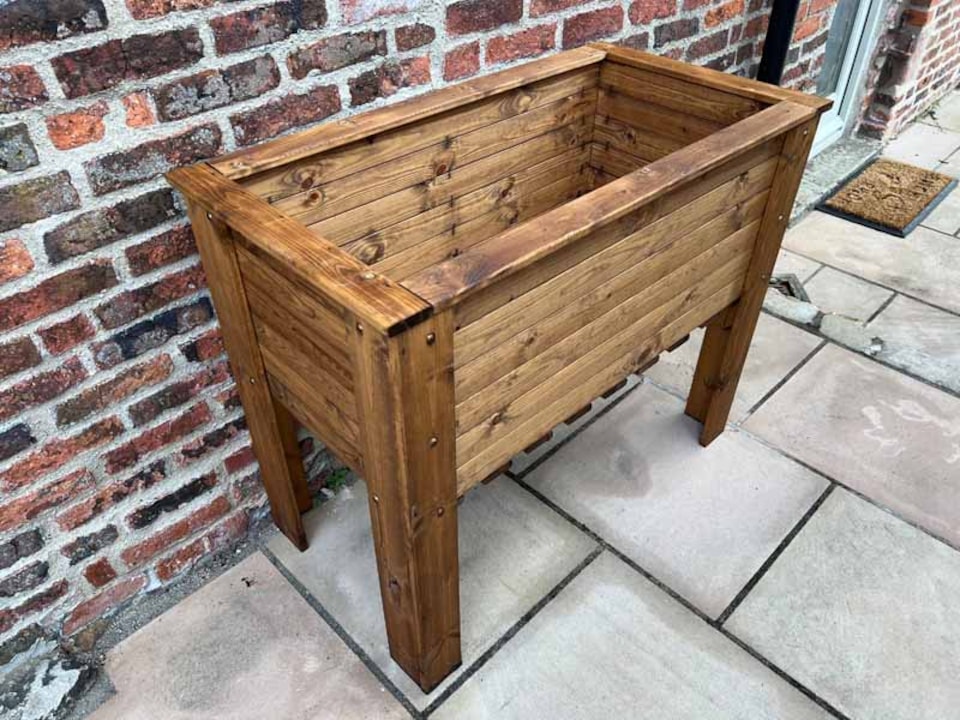 image 1 of Somerford Deep Root Extra Large Planter - Wood - L59 x W120 x H90 cm - Fully Assembled