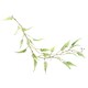 image 4 of Artificial Hanging Trailing Plant Fern Plant