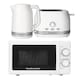 image 1 of Hamilton Beach Ella Kettle, Toaster & 20L Stainless Steel Cavity Microwave Set - White