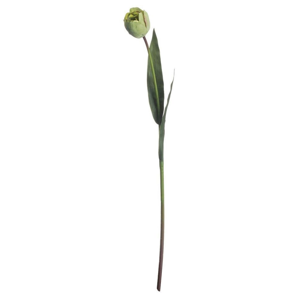 image 1 of Hill Interiors Artificial Green Tulip Plant - Green - One Size