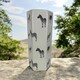 image 4 of 18 Inch Zebra Print Umbrella Stand - L20 x W20 x H46 cm