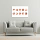 image 2 of plant and textures in autumn style (Canvas Print) 61 x 41 x 4cm