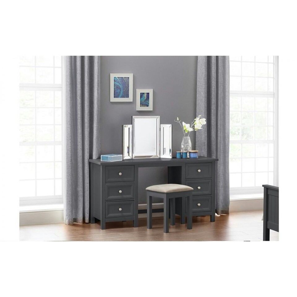 image 1 of Premier Anthracite Dressing Stool