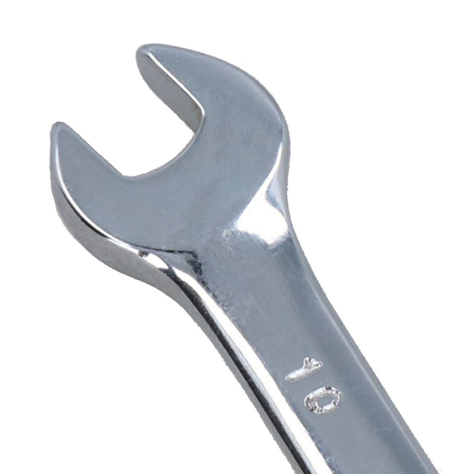 image 1 of 10mm Metric MM Combination Spanner Wrench Ring Open Ended 140mm Long