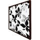 image 1 of Black & white floral (Picture Frame) Brown | XS