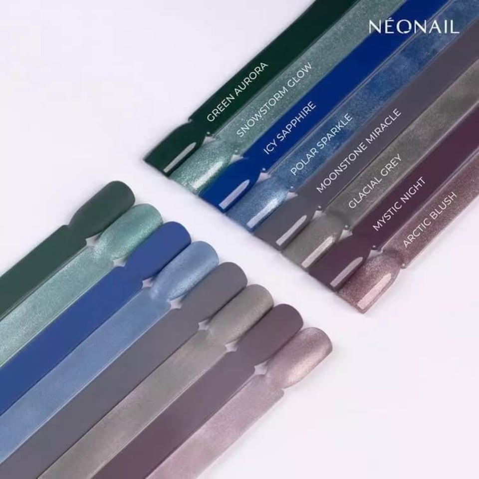 image 1 of NeoNail UV/LED Hybrid Nail Gel Polish Cat Eye Glacial Glow Collection 7.2ml - Moonstone Miracle 11318 N/A