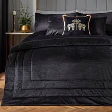 Laurence Llewelyn-Bowen Chic Bedspread Black