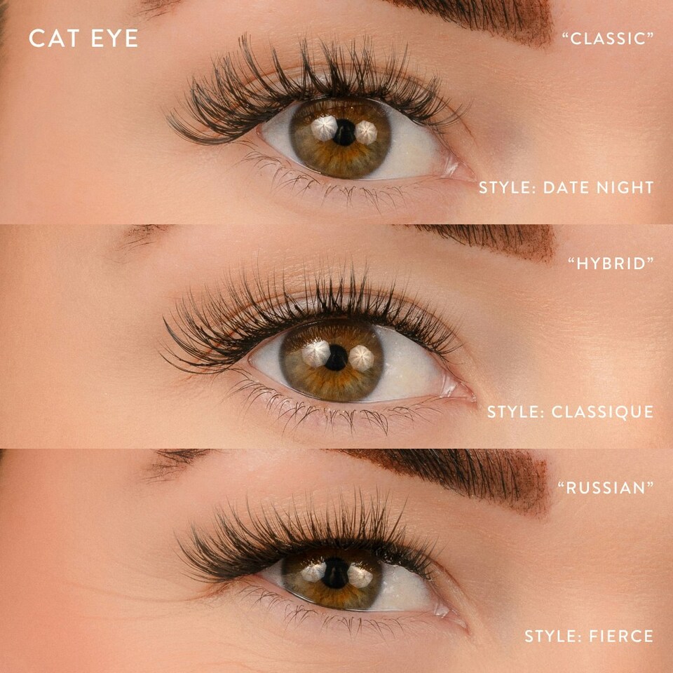 image 1 of House Of Amor - Eyelash Extensions - 'recreate' - Mixed Length Clusters -