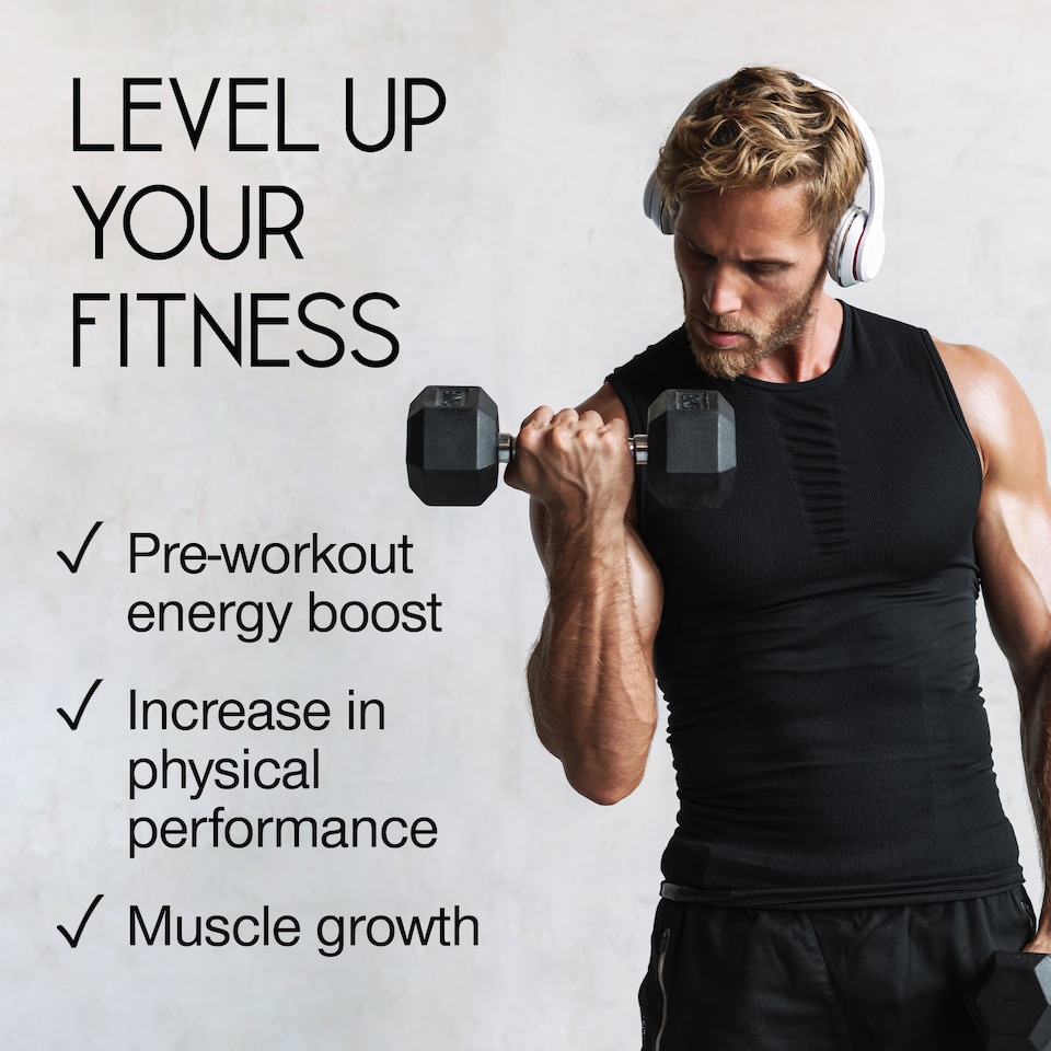 image 1 of SuperSelf Creatine Monohydrate 3000mg 120 Capsules