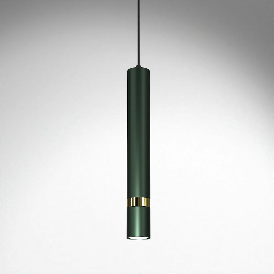 image 1 of Milagro Pendant Lamp Joker Green 1xGU10