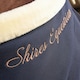 image 3 of Shires Deluxe Standard-Neck Air Motion Horse Cooler Rug - Navy - 5´ 3"