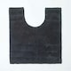 image 1 of Homescapes Spa Supreme Luxury Black Pedestal Mat