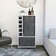 image 1 of Core Products Dallas, Drinks & Storage Bar H107cm x W56.2cm x D41cm White