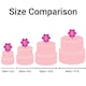 image 3 of Best Mum Ever Flower Shaped Pick Acrylic Cake Topper
