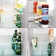 image 7 of SPARES2GO Fridge Shelf for Cookology Freezer Adjustable White Extendable Arms White