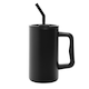 image 1 of XD Collection Cube Recycled Stainless Steel 800ml Travel Mug - Black - One Size Black