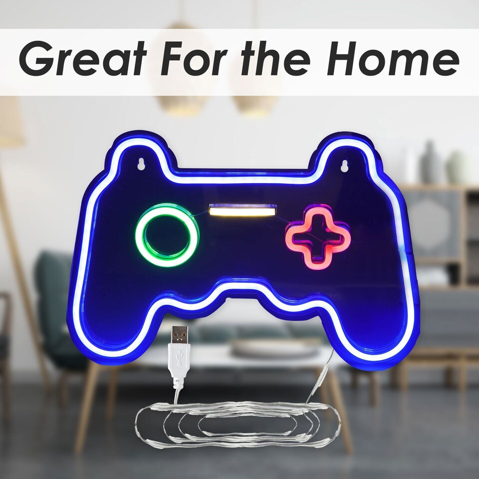 image 1 of vfm-estore Novelty Light Gamer Controller Multicolour