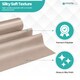 image 5 of Satin Fabric Roll, Silky & Shiny, Soft Polyester Roll - 29cm x 20m