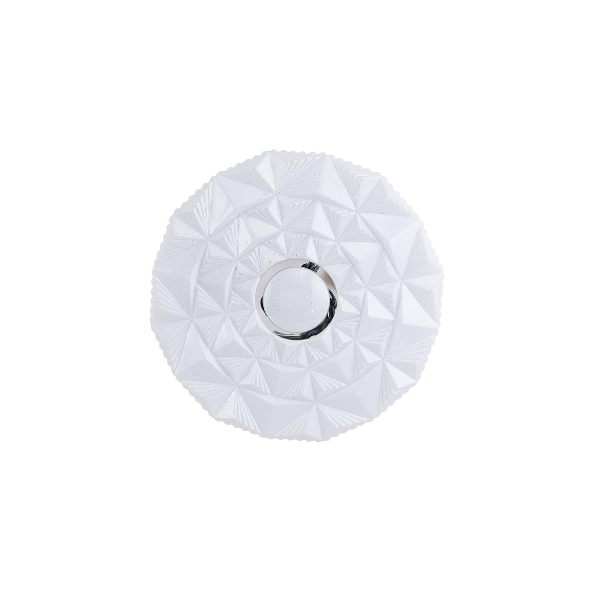 Netlighting Kelmi 27cm Decorative Flush Ceiling Light White 4000K Neutral White