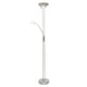 image 1 of BHS Mother and Child LED Floor Lamp | Silver | Satin Nickel | 1