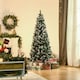 image 2 of HOMCOM 6FT Artificial Christmas Tree Xmas Indoor Decoration w/ Pinecone