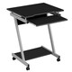 image 1 of Yaheetech Z-Shaped Computer Desk | Black