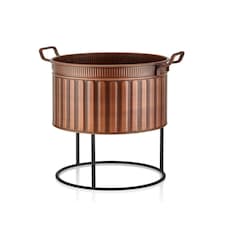 Copper Plant Pot - 46 cm (H) x 32 cm (Dia)