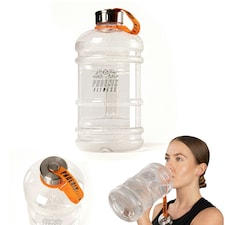 Phoenix Fitness  2L Drinks Hydration Water Bottle - Clear