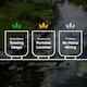 image 4 of Gardenwize 3pc Solar Floating Lotus Pond Lights