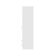 image 10 of FWStyle Chilton Combination Wardrobe 2 Door 2 Drawer - White Gloss Front White