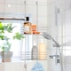 image 2 of BESLAGSBODEN Polished Chrome Double Hanging Shower Basket