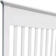 image 4 of 5ft King Size white finish solid wood wooden headboard bed head end board White | 5ft King Size