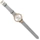 image 2 of Harry Potter Womens/Ladies Hufflepuff Leather Watch - Silver - One Size