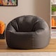 image 5 of Adult Classic Beanbag Outdoor Waterproof Bean bags Ready Filled - Slate Grey, 2 Pack